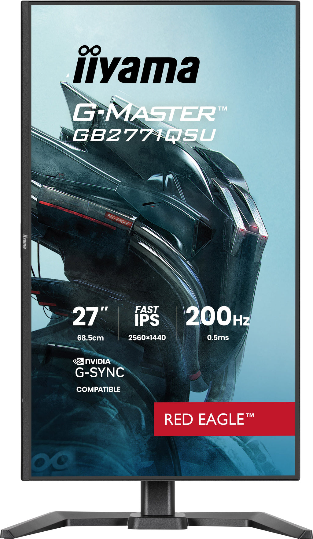 iiyama G-Master Red Eagle GB2771QSU-B1 27" QHD 200Hz IPS