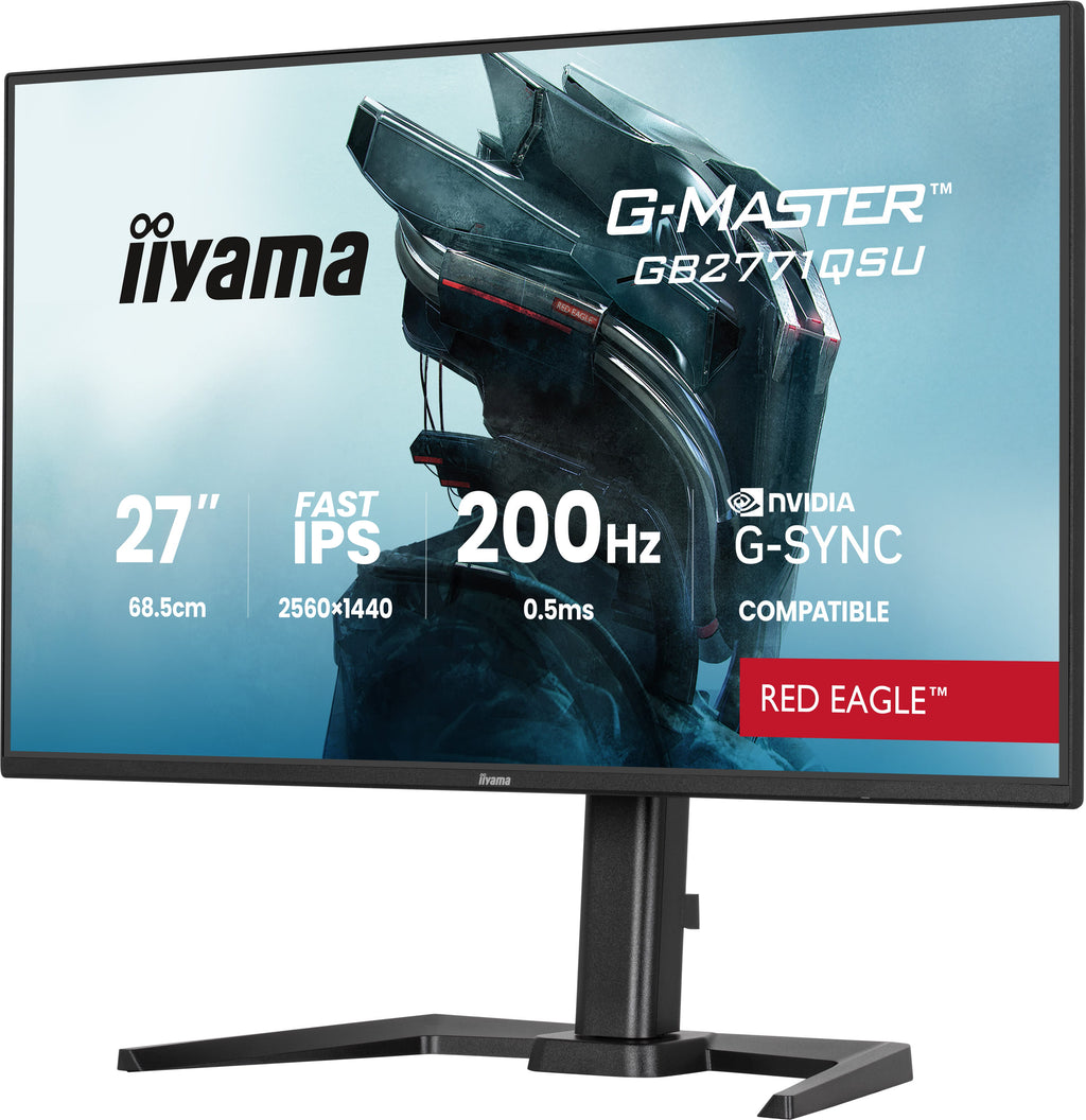 iiyama G-Master Red Eagle GB2771QSU-B1 27" QHD 200Hz IPS