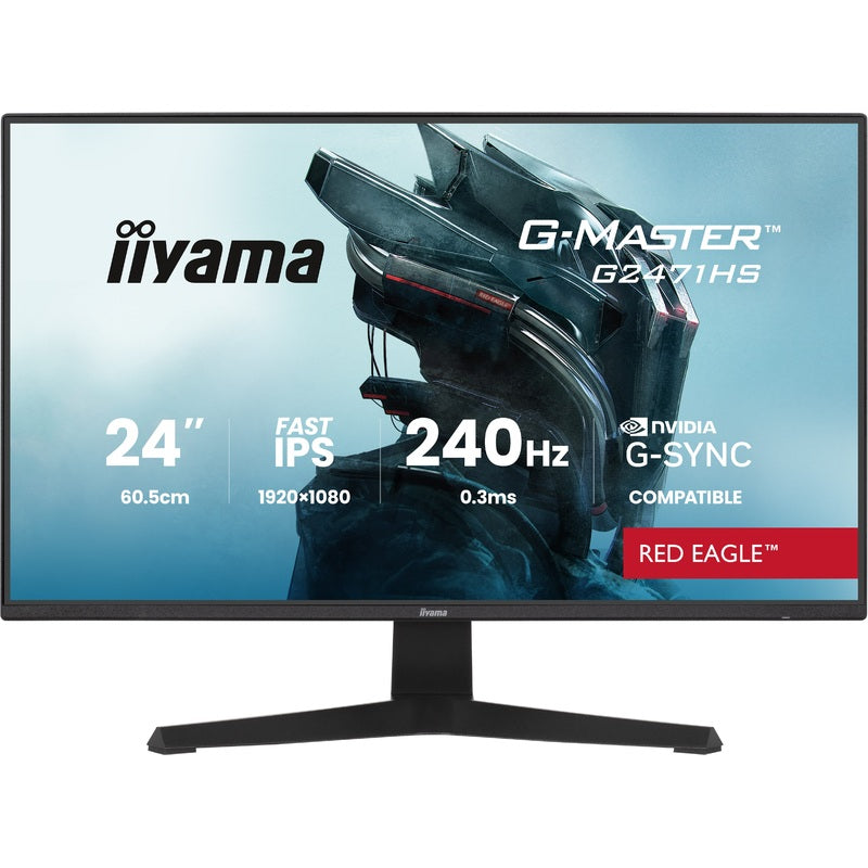 iiyama G-Master G2471HS-B1 24″ 240Hz 0.3ms Full HD Gaming Monitor