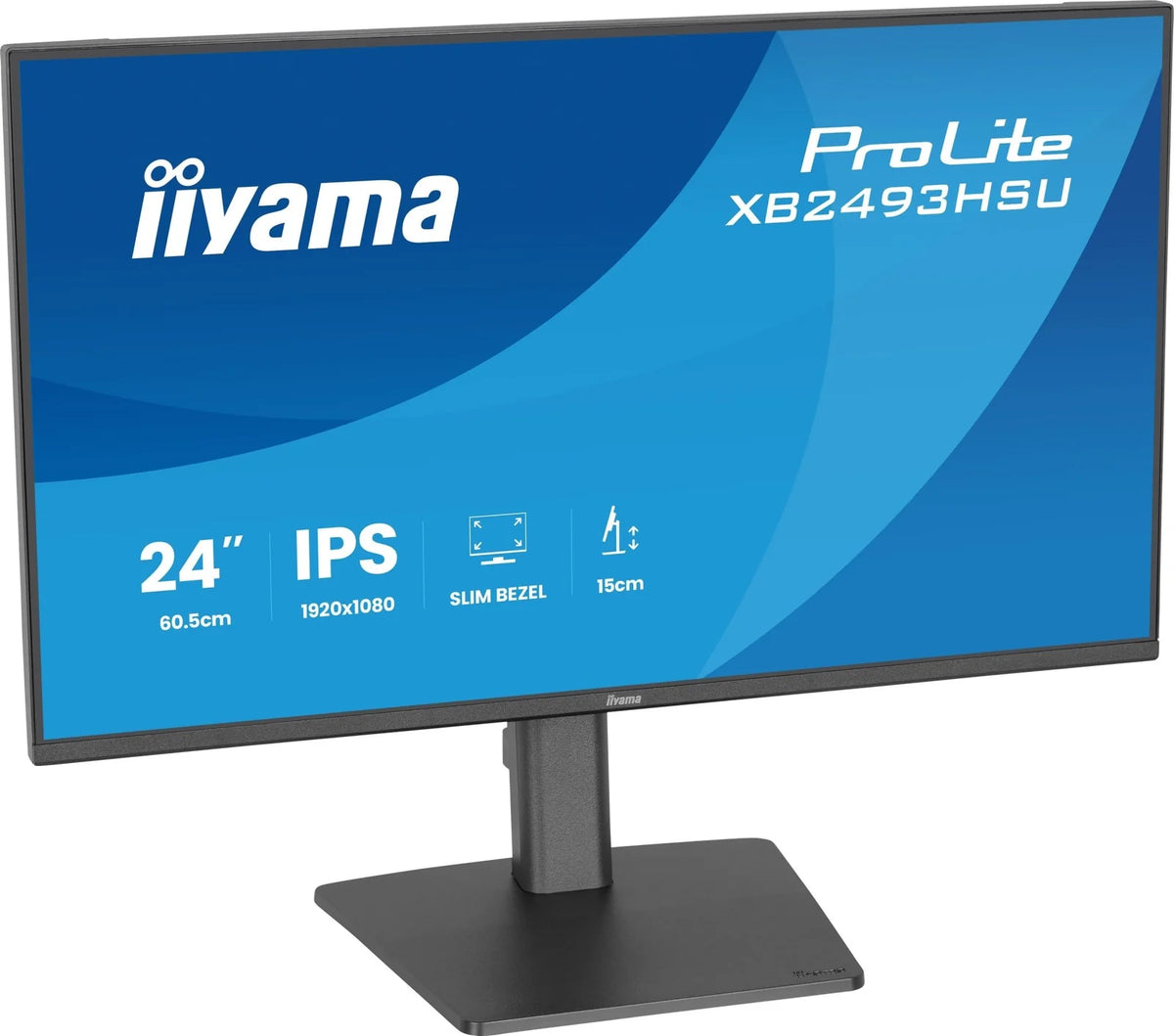 IIYAMA ProLite XB2493HSU-B1 24″ FHD IPS-monitor 120Hz Zwart - Compridis