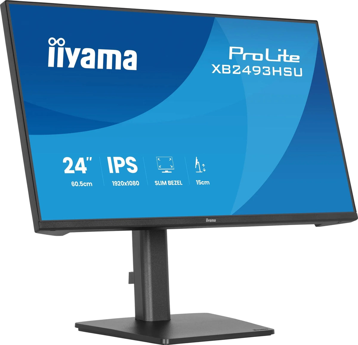 IIYAMA ProLite XB2493HSU-B1 24″ FHD IPS-monitor 120Hz Zwart - Compridis