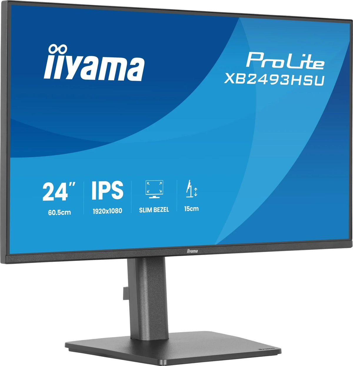 IIYAMA ProLite XB2493HSU-B1 24″ FHD IPS-monitor 120Hz Zwart - Compridis