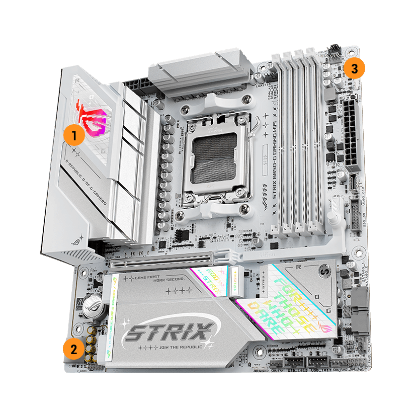Strix B850-G immersion specifications