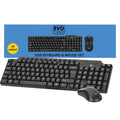Evo Labs CM-501UK Wired Multimedia Keyboard and Mouse Combo Set, USB Plug and Play, Full Size Qwerty UK Layout Keyboard with Optical Sensor Mouse, ...