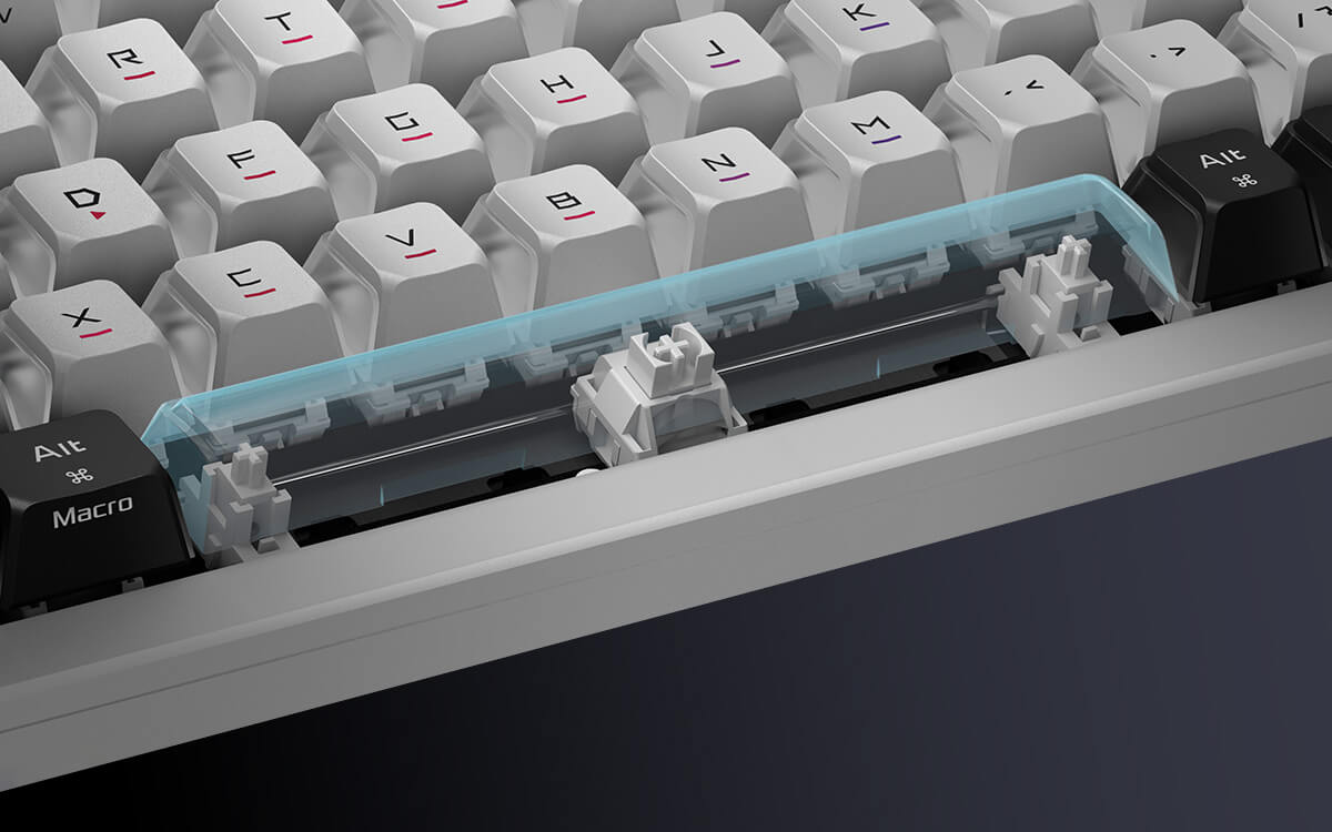 Transparent view of Azoth X stabilizers