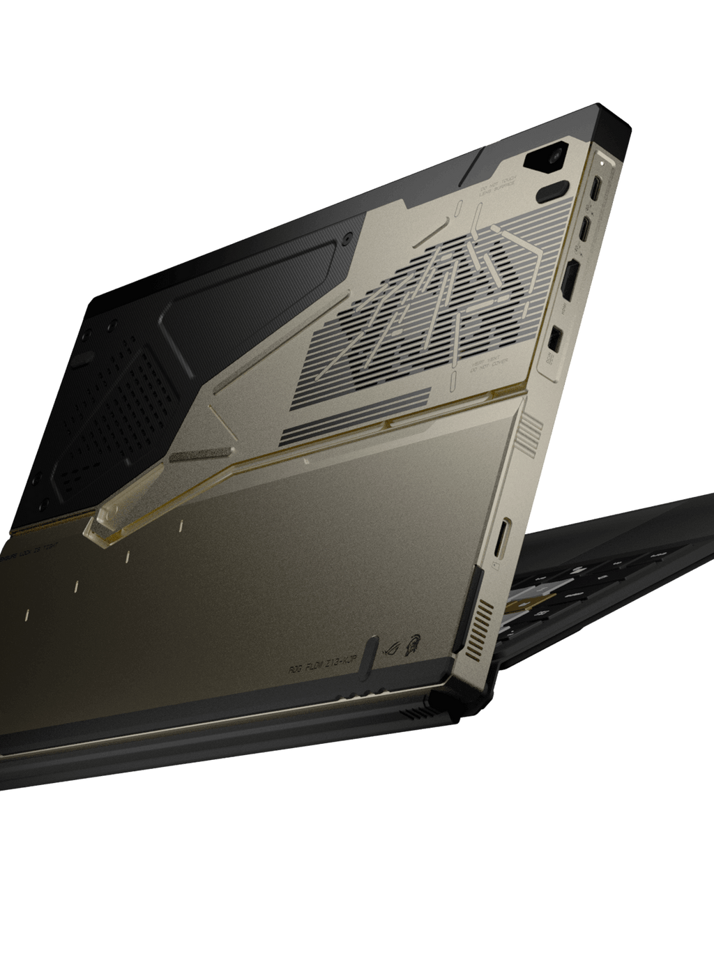 The back of the ROG Flow Z13 KJP