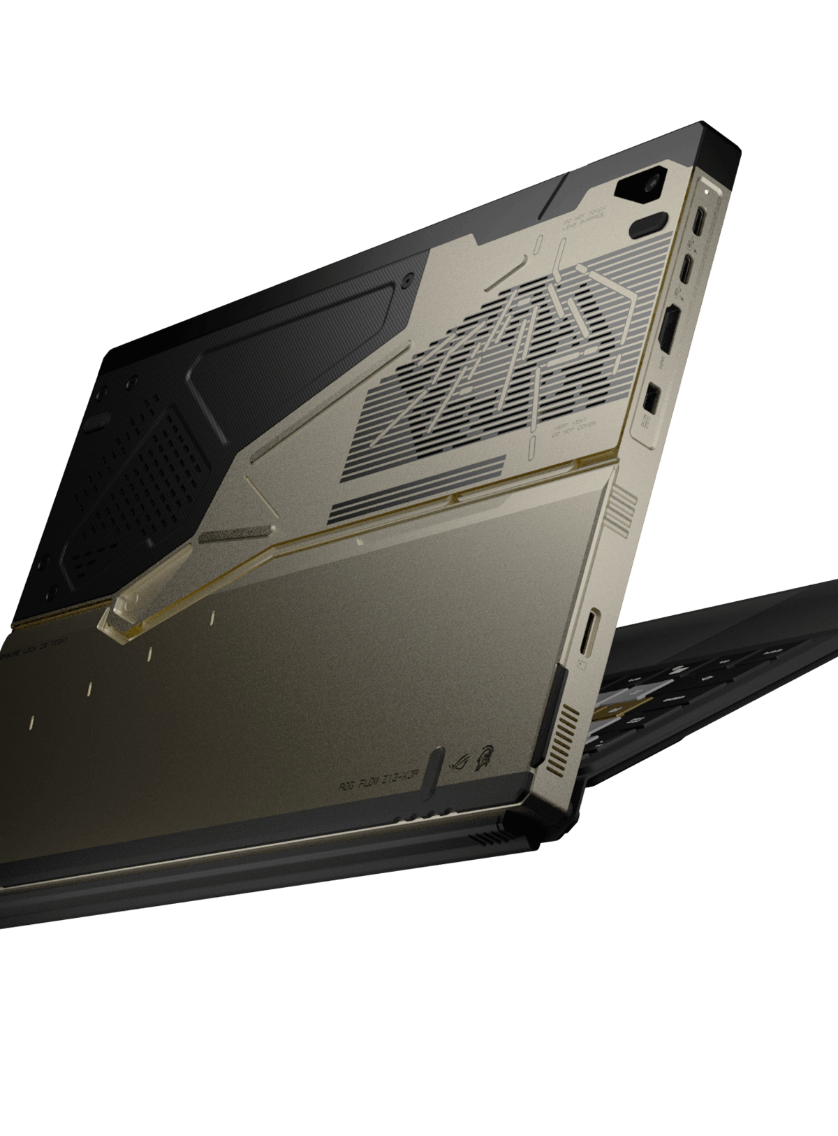 The back of the ROG Flow Z13 KJP