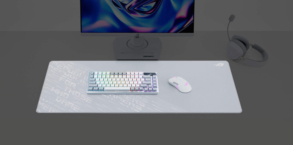 ASUS ROG Scabbard II Arctic Gray XXL Gaming Mouse Pad