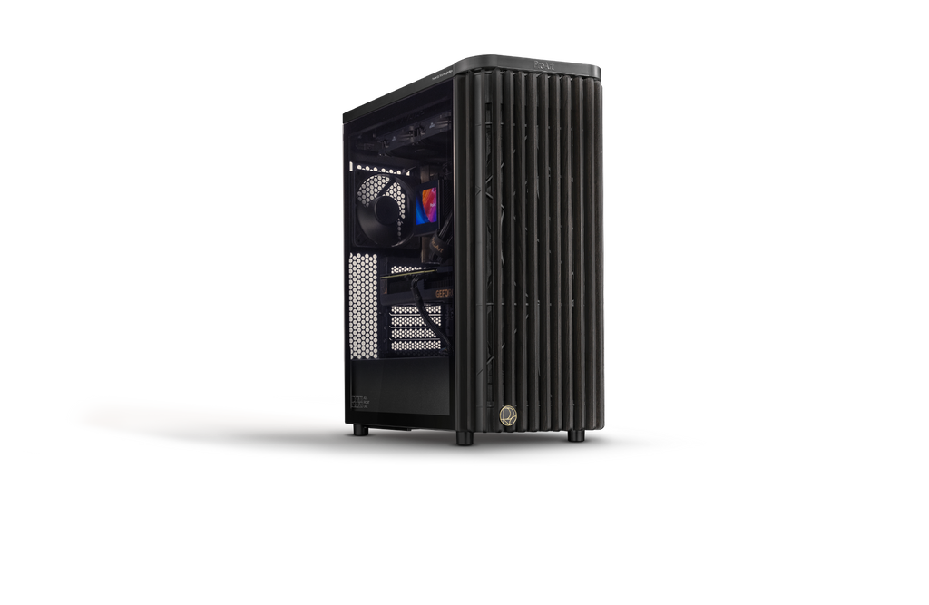 side view of ProArt PA401 Wood Edition case