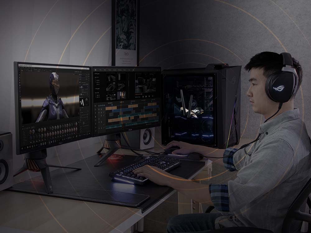 PCE-AXE5400 providing PC with faster and stable WiFi connection.