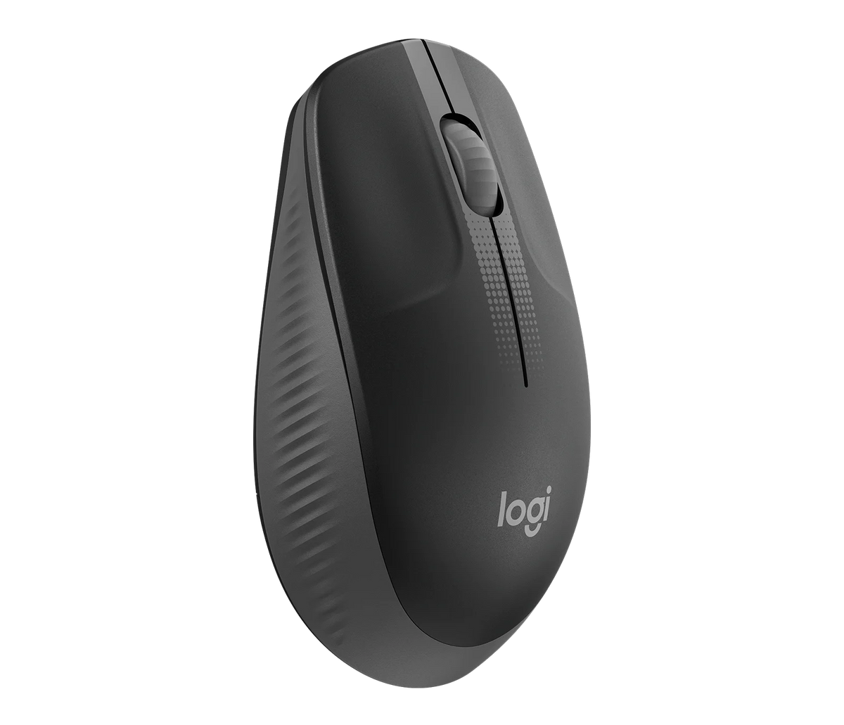 M190 Full-Size Wireless Mouse - Charcoal
