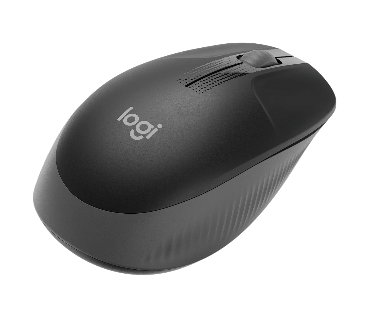 M190 Full-Size Wireless Mouse - Charcoal