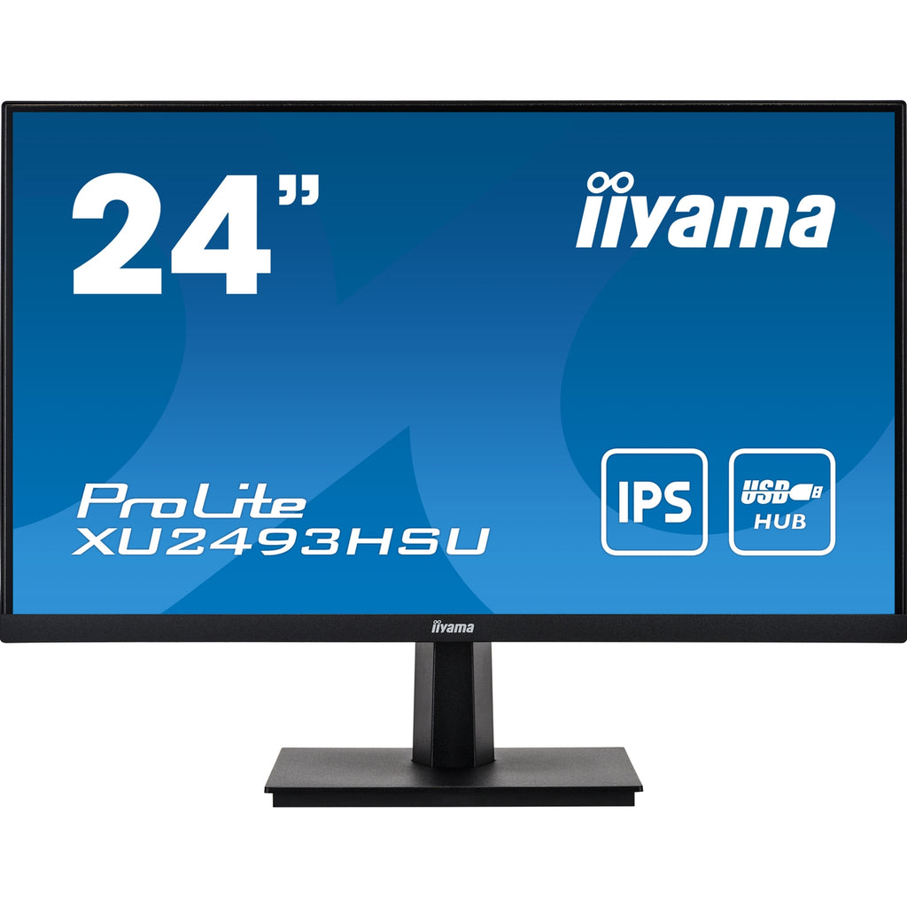 iiyama ProLite X2493HSU-B1 computer monitor 60.5 cm (23.8") 1920 x 1080 pixels Full HD LED Black