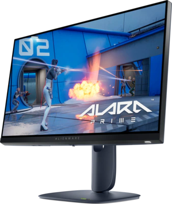 View left-facing Alienware AW2525HM Gaming Monitor.
