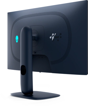 View rear-facing Alienware 27 280Hz QD-OLED Gaming Monitor AW2725D