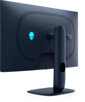 View rear-facing Alienware 27 280Hz QD-OLED Gaming Monitor AW2725D