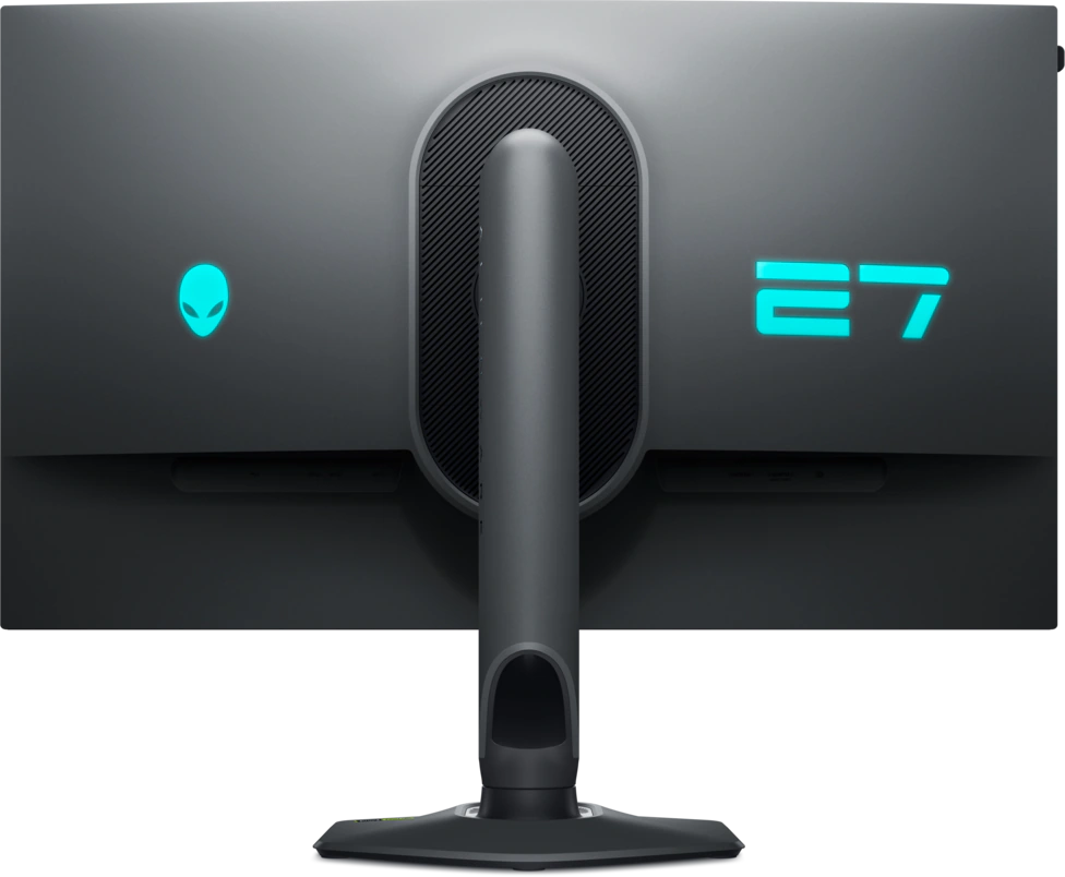 View Rear facing Alienware AW2725QF Monitor