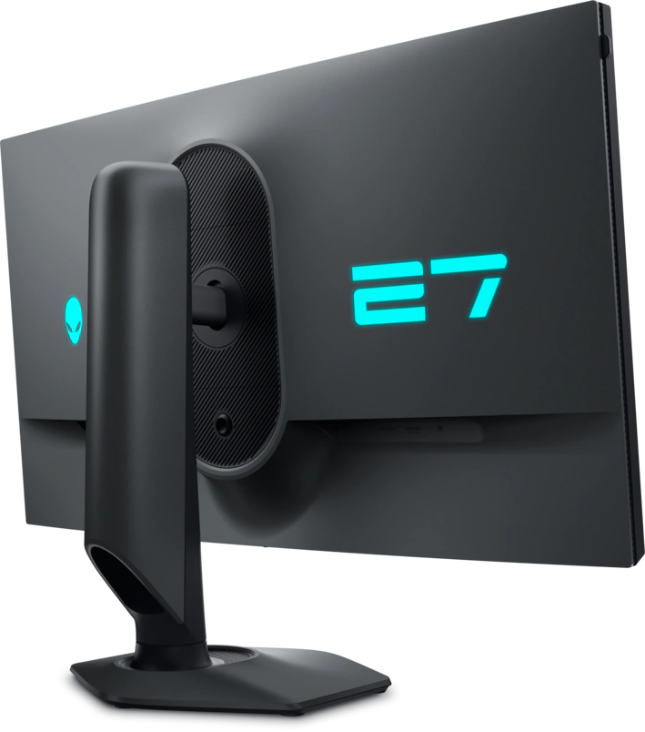 View Rear facing Alienware AW2725QF Monitor