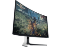 Dell AW3525QF Gaming Monitor with a Space Marine game image on the screen. 
