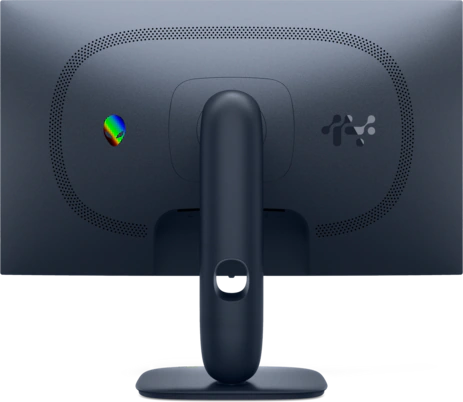 View rear-facing Alienware AW2725DM Gaming Monitor