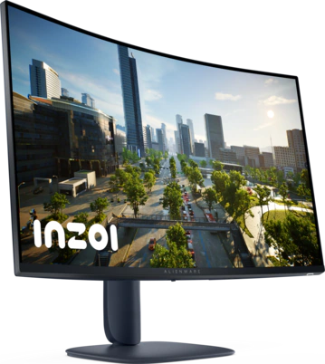 View right-facing Alienware AW3225DM Gaming Monitor
