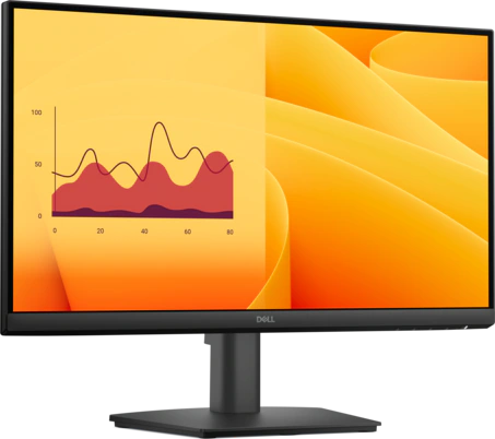 View right-facing Dell Pro E-Series 2225HM Monitor