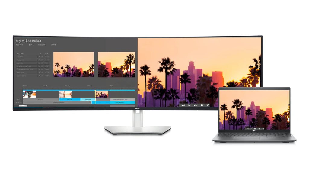  Dell UltraSharp 49 Curved USB-C Hub Monitor - U4924DW 