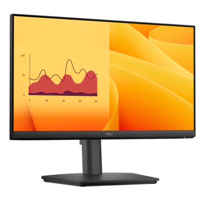View right-facing Dell Pro E-Series 2225HSM Monitor