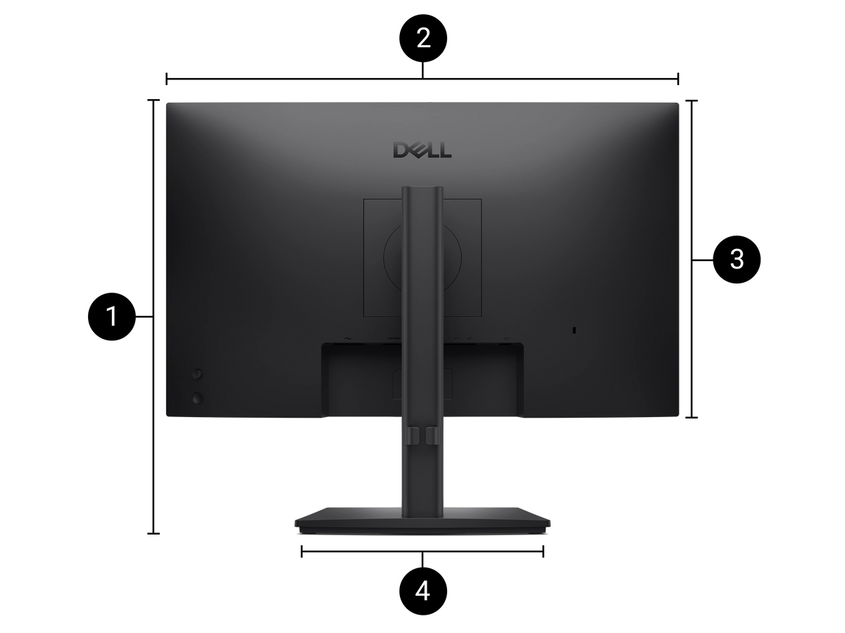 Dell Pro E2426HB 24" FHD 120Hz IPS Conferencing Monitor