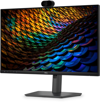 View left-facing P2426HEB Video Conferencing Monitor