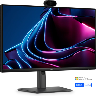 View right-facing Dell 24 inch P-Series P2426HEV Monitor