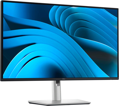 View right-facing P2725DE 27-inch P-Series Monitor