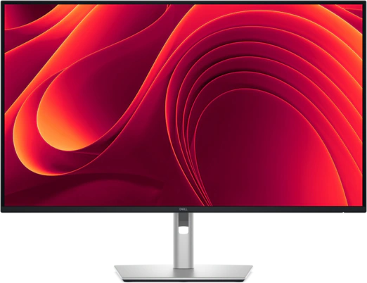 View forward-facing Straight on shot of Dell Pro 32 Plus QHD USB-C Hub Monitor