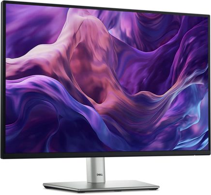 View right-facing  Dell Pro 24 Plus 16:10 USB-C Hub Monitor - P2425E