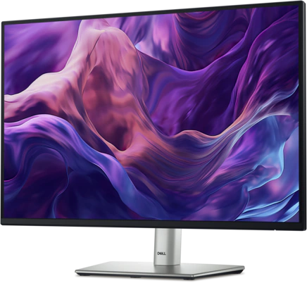 View left-facing  Dell Pro 24 Plus 16:10 USB-C Hub Monitor - P2425E