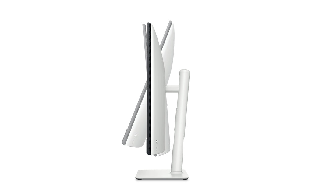  An image showing that you can tilt the monitor forward and backward.