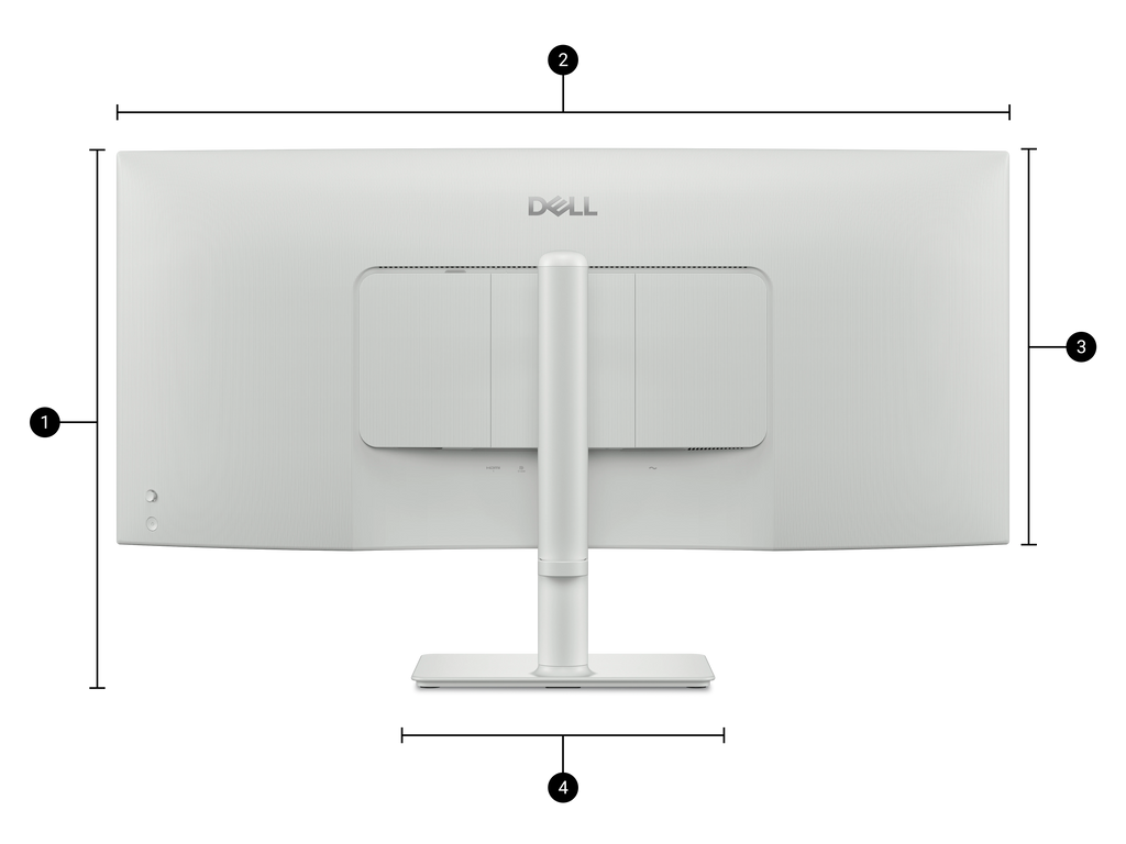 Dell 34 Plus USB-C Curved Monitor S3425DW - 34" UWQHD 120Hz