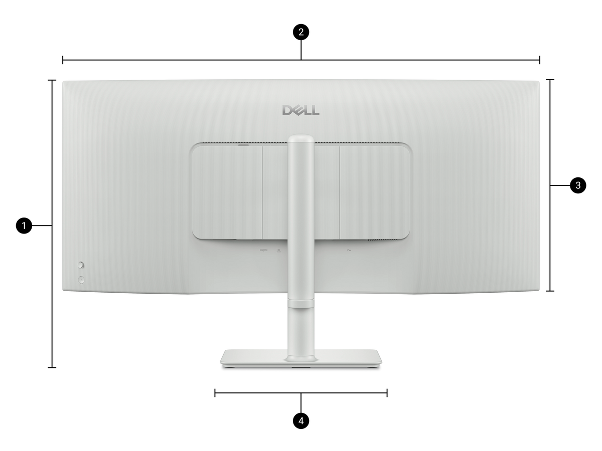 Dell 34 Plus USB-C Curved Monitor S3425DW - 34" UWQHD 120Hz