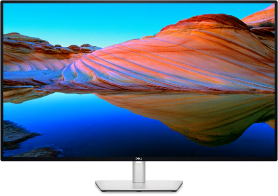 View forward-facing Dell UltraSharp 43 4K USB-C Hub Monitor - U4323QE