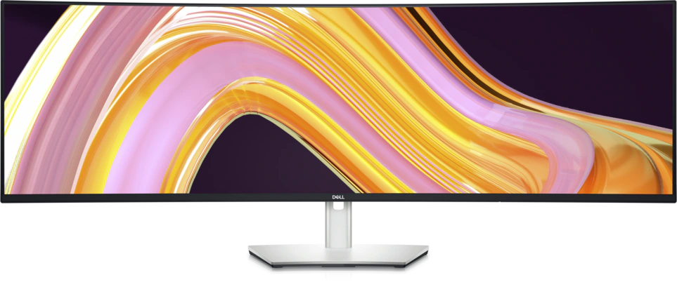 View forward-facing Dell UltraSharp 49 Curved USB-C Hub Monitor - U4924DW