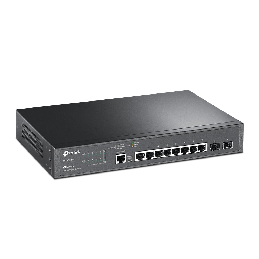 JetStream 8-Port Gigabit L2 Managed Switch with 2 SFP Slots (Newer Version Available: SG3210 ) 2