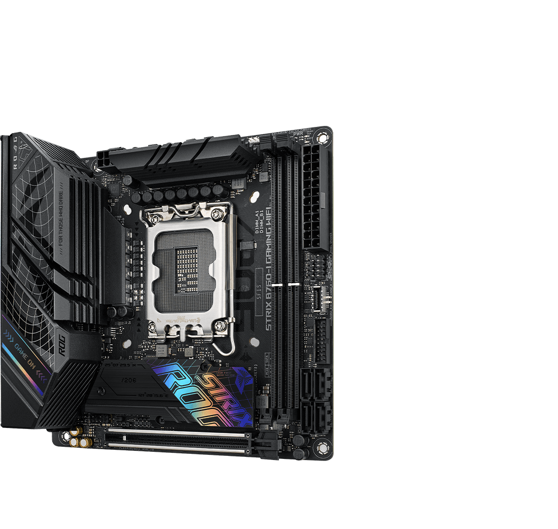 Strix B760-I M.2 & expansion slot layout