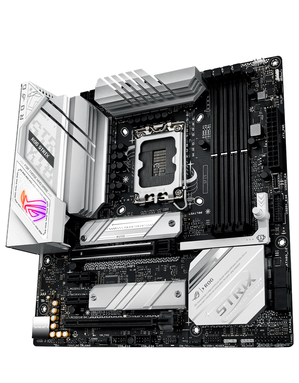 Strix B760-G M.2 & expansion slot layout
