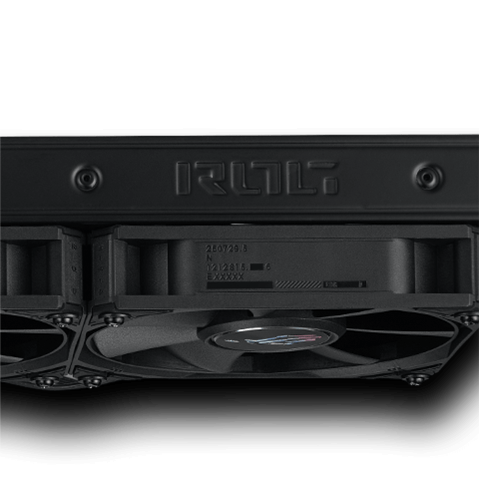ROG STRIX LC III 360 radiator design