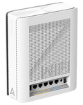 A single ASUS ZenWiFi BQ16 mesh router, angled to highlight its heat dissipation vents back panel with a WiFi 7 emblem.