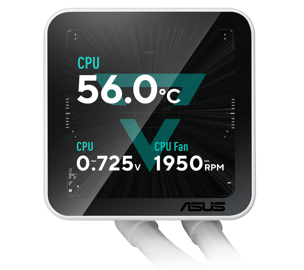 ASUS Prime LC II 360 ARGB LCD White Edition AIO Cooler