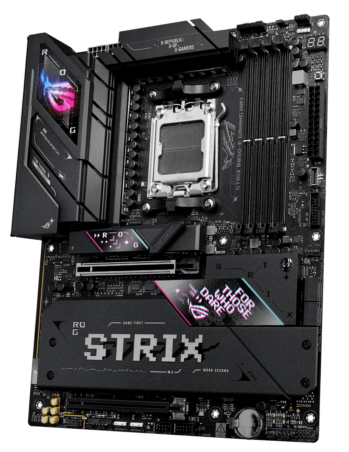 The ROG Strix B850-E is ready to launch into lightspeed.
