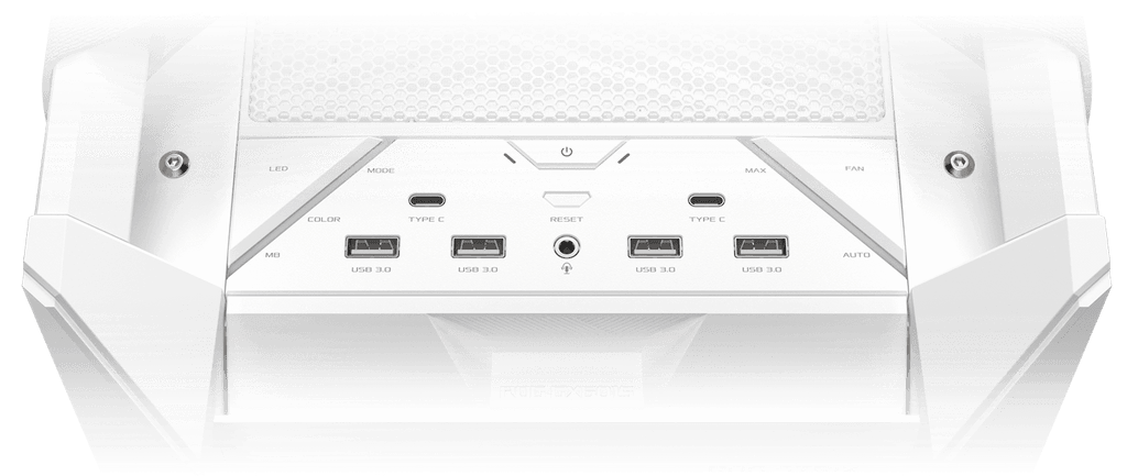 Helios II front I/O panel