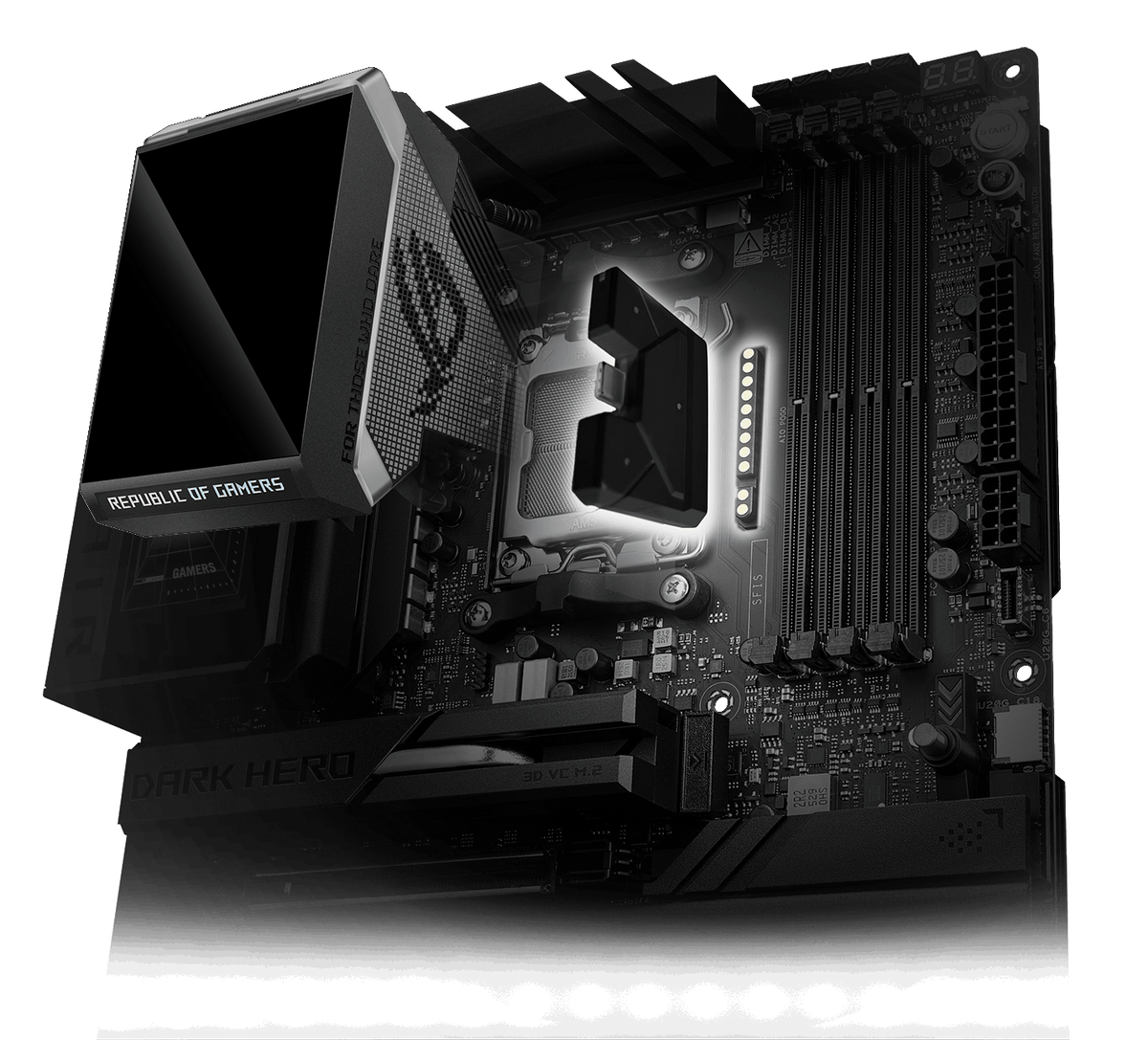 ASUS ROG Strix LC IV 360 AIO Liquid CPU Cooler ARGB LCD