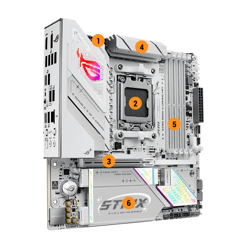 Strix B850-G performance specifications